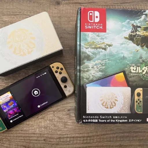 Nintendo Switch OLED Zelda Tears of the Kingdom Special Edition