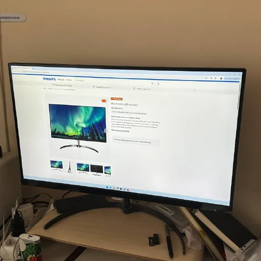 Монитор Philips 4K Ultra HD LCD 27 дюймов