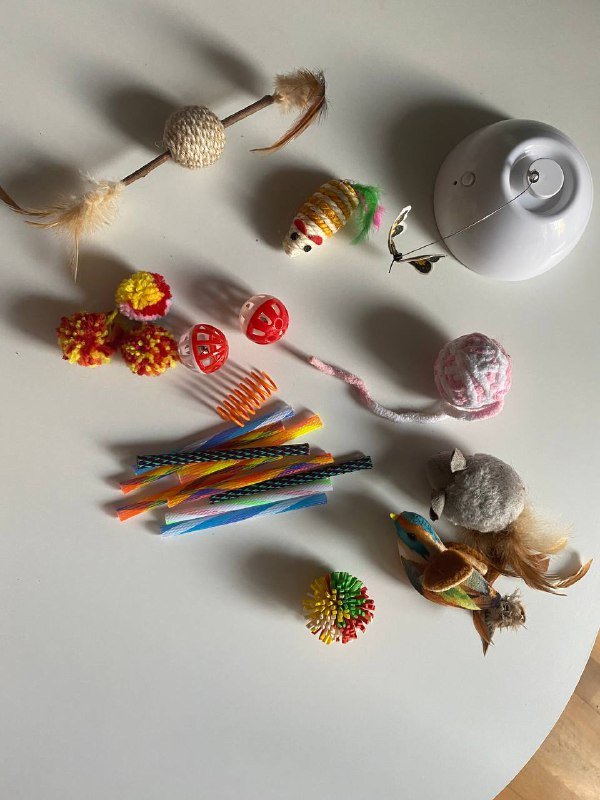 Микроволновка, чайник, фен, игрушки для кошек, когтеточка, кошачий фонтанчик, декоративная подушка, детские игрушки 5