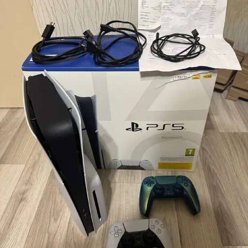 PlayStation 5 Slim Disc Edition, 2 DualSense