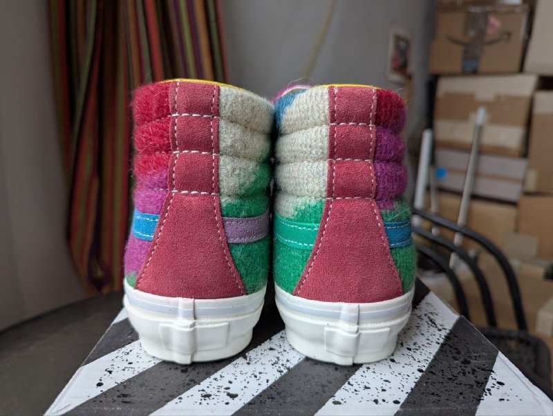 Женские кеды Vans Og Sk8-Hi Lx 4