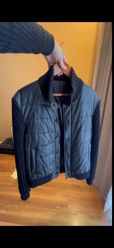 Шерстяной бомбер Cruciani размер 50 6