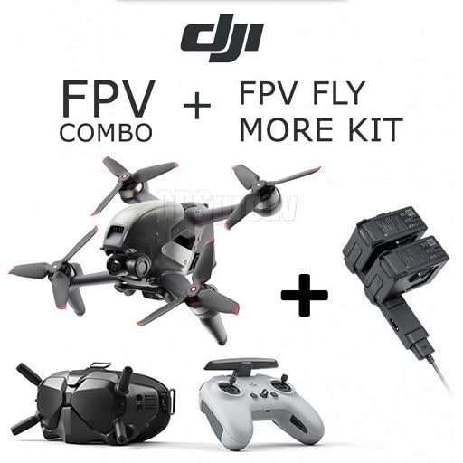 DJI FPV Combo, FPV Fly More Kit