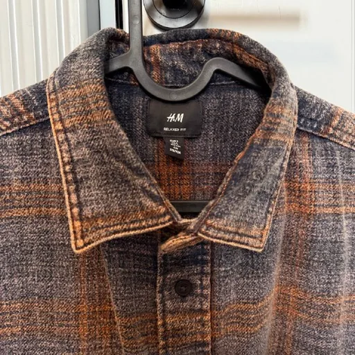 Рубашка H&M Relaxed Fit