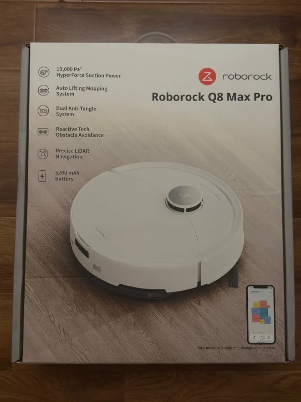 Roborock Q8 Max Pro робот-пылесос 1