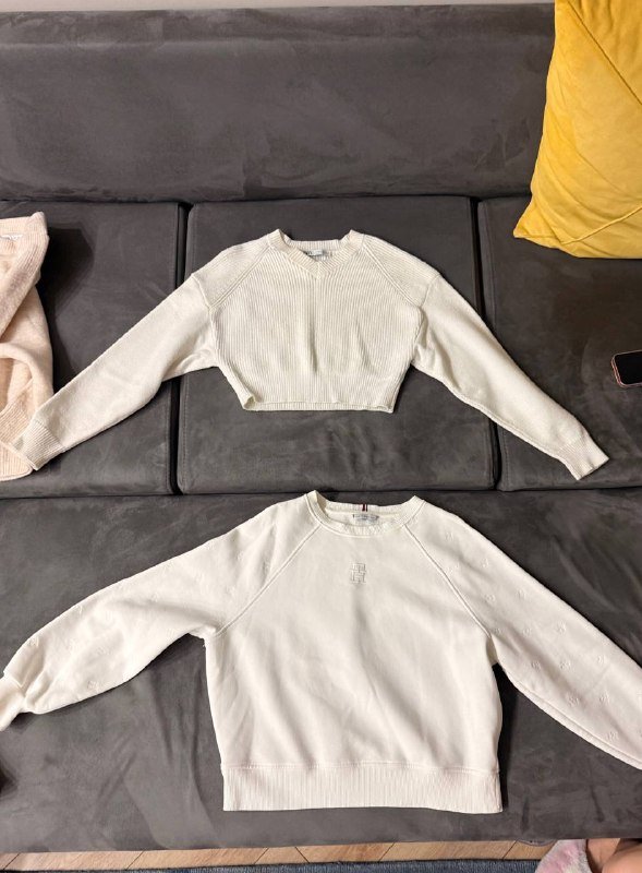 Свитер Zara S, Свитшот Tommy Hilfiger XS