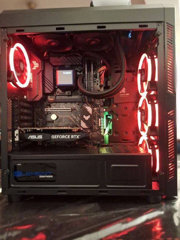 Игровой компьютер с видеокартой NVIDIA RTX 3050, 32GB RAM 2