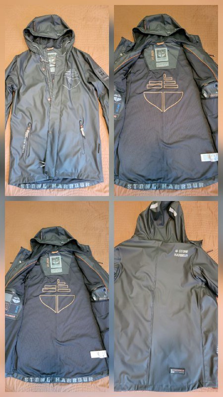 Плащ непромокаемый оригинал Stone Harbour