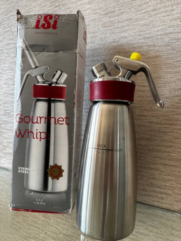 Сифон для сливок новый 0.5 л