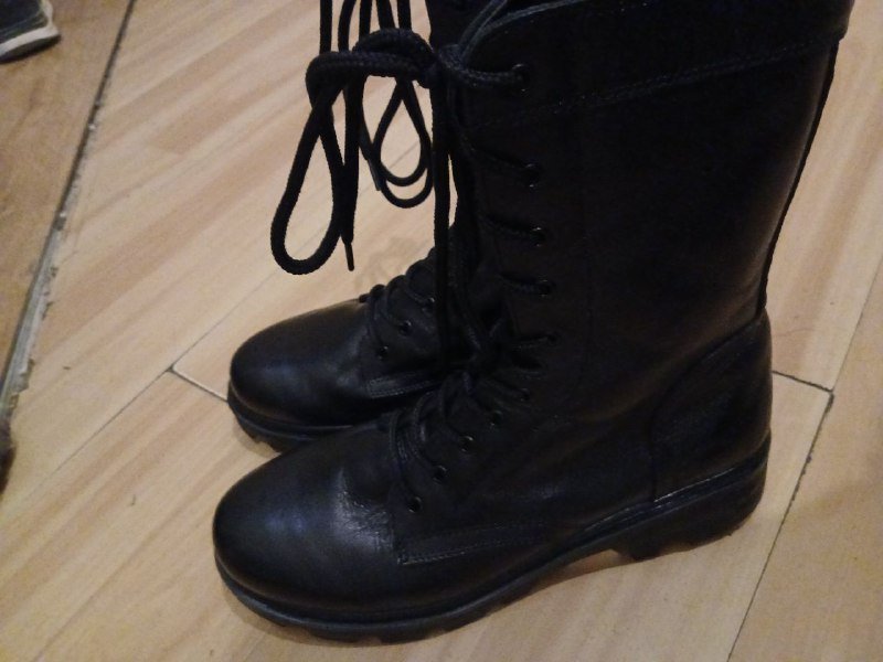 Кожаные берцы 41 размер 3