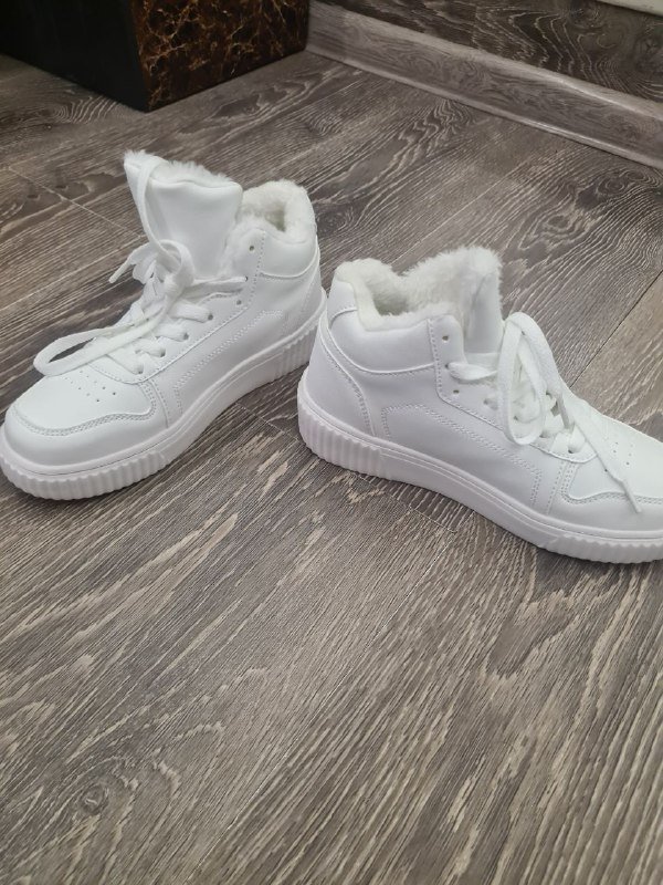 Новые белые кроссовки полуботинки 37 размер 3