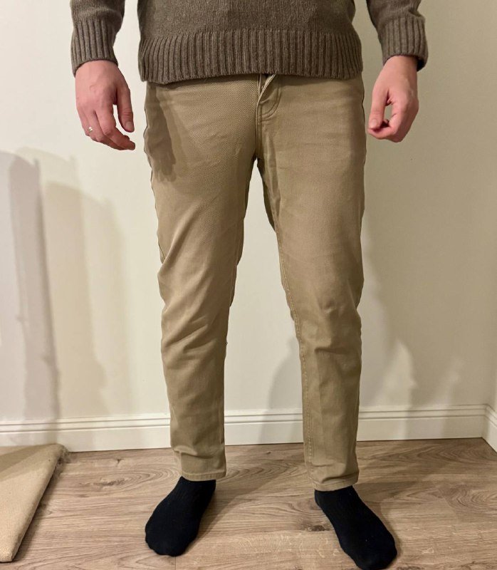 Свитер, джинсы, льняные брюки, брюки Collins, Crocs и тапки мужские 2