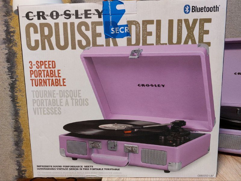 Виниловый проигрыватель Crosley Cruiser Deluxe 6