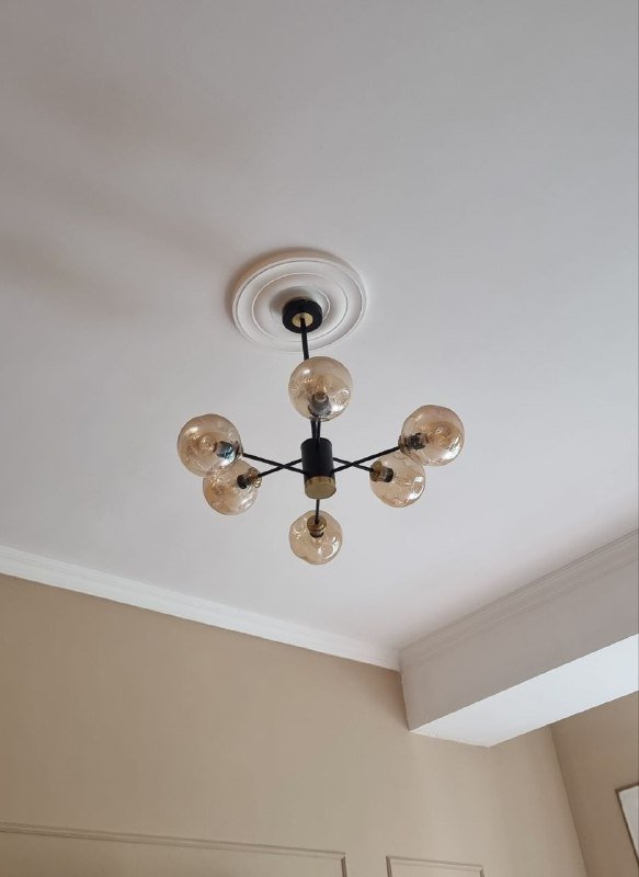 Люстра современная на 6 лампочек 9