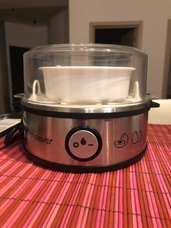 Йогуртница Moulinex, Яйцеварка Endever, Панкейкница-блинница Sokany 2