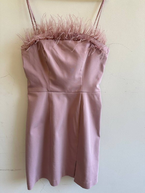 бледно-розовое коктейльное платье MOHITO 3