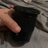 Объектив Sigma 16mm f/1.4 для Sony E с фильтром 4