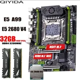 Материнская плата QIYIDA X99, Xeon 2680 V4, 32GB DDR4 4