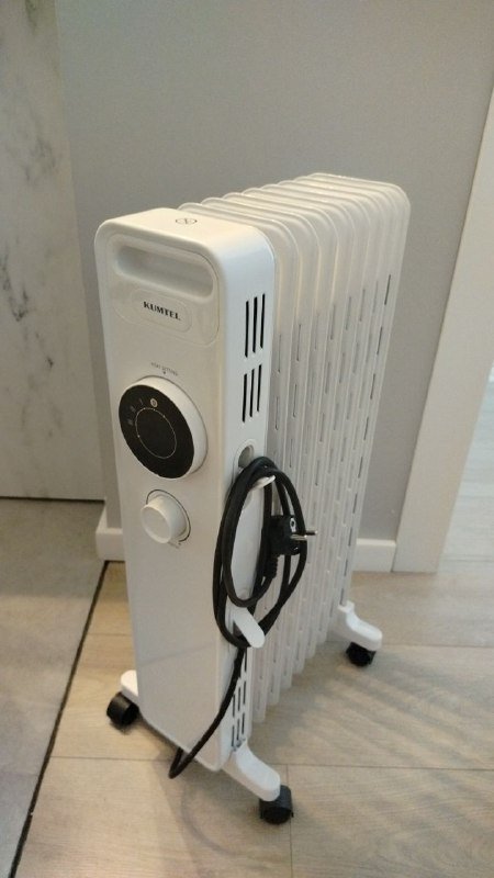 8 секционный масляный обогреватель с термостатом