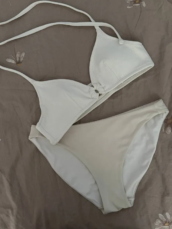 Купальник H&M, майка из хлопка 1