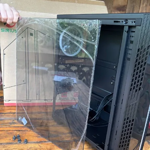 Корпус Sirius Black 5516A mATX