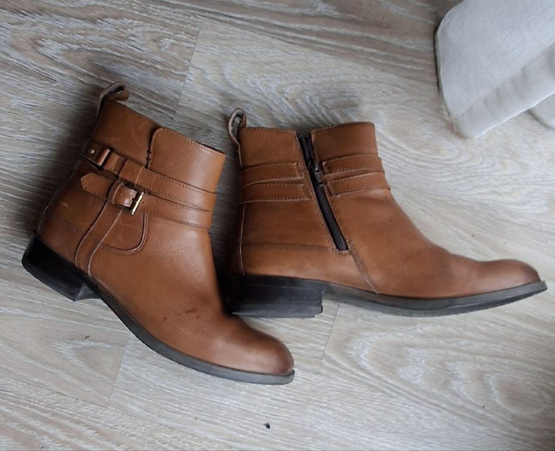 демисезонные ботинки Clark's 38 размер 3