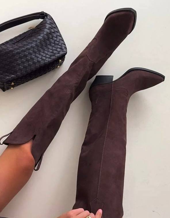 Длинные сапоги на каблуке, Сапоги казаки, Маленький синий комплект, Детский спортивный комплект, Спортивный купальник 3