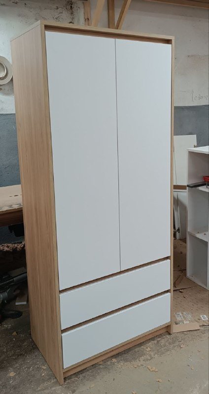 Шкаф для одежды 190×80×500 см из ДСП