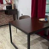 Стол, высокий стул, вешалка, стол для бровиста 4