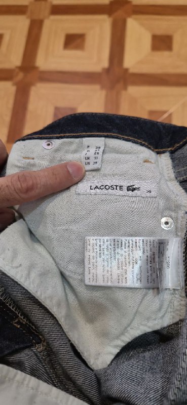 Джинсы Lacoste мужские 4