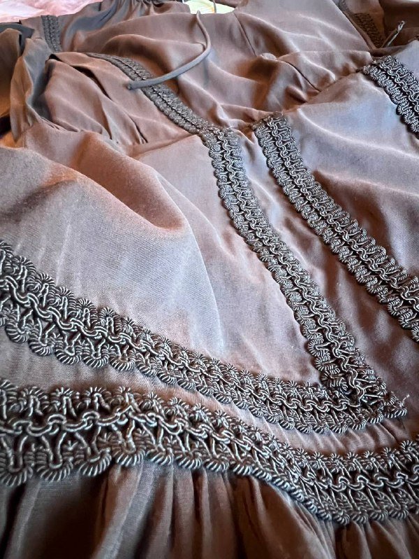 Платье H/M шоколадного цвета XS 4