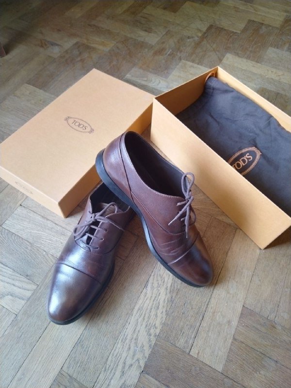 Туфли Оксфорды Tods мужские коричневые