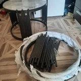 Журнальный столик, люстры, бра, светильник 1