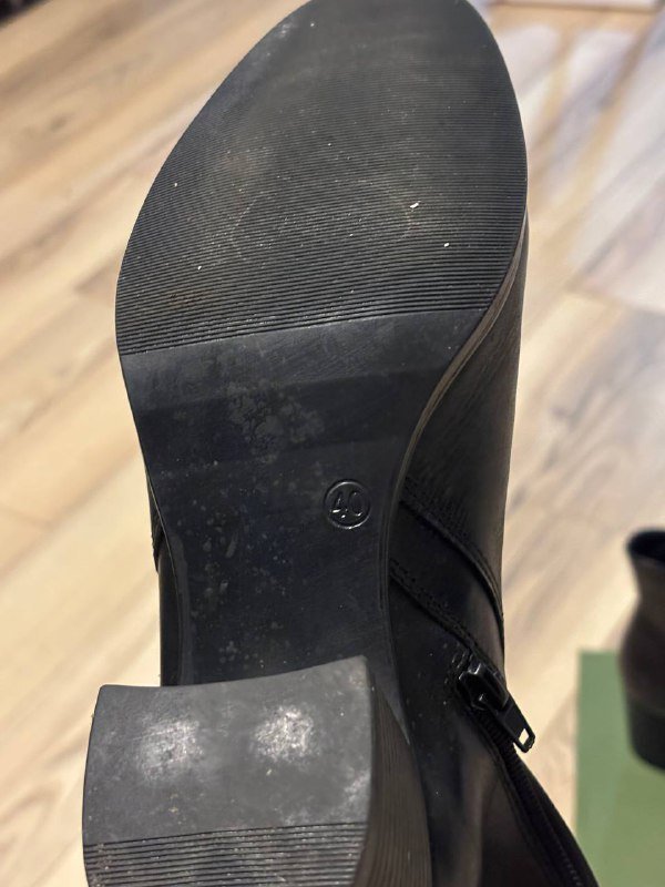 Полусапожки демисезонные женские натуральная кожа 40 р-р 4