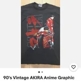 Винтажная футболка Akira 90-х годов 6