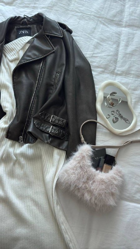 Куртка косуха коричневая