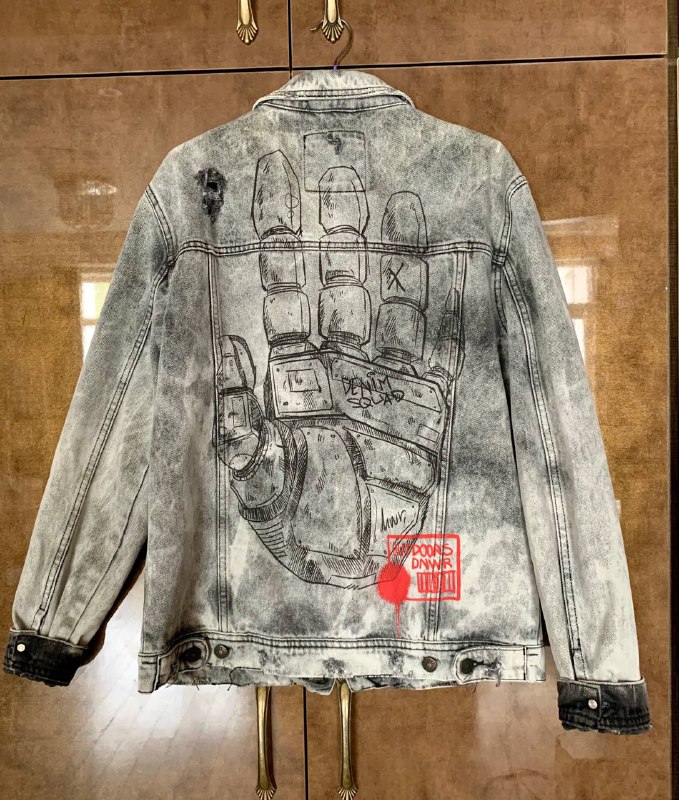 Джинсовка Zara мужская M 2