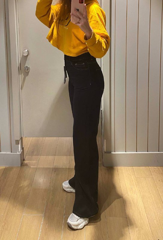 Чёрные джинсы Koton Extra Wide Leg High Rise Denim Bianca 4