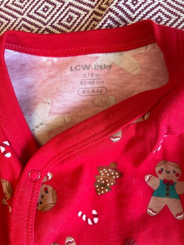 детский слип костюм майка новогодний хлопок 100% Рост 62 2