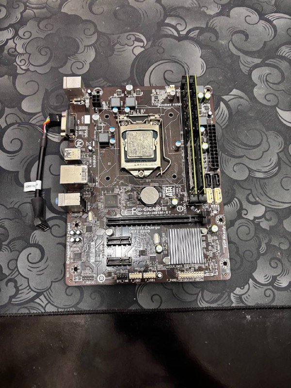 Материнская плата, процессор i5 4570, DDR3 8GB комплект