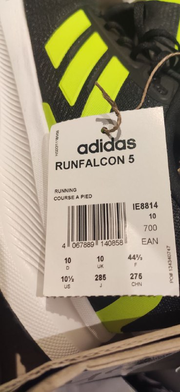 Кроссовки Adidas Runfalcon 5 мужские 10