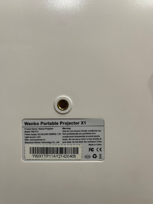 Wanbo Portable Projector X1 3