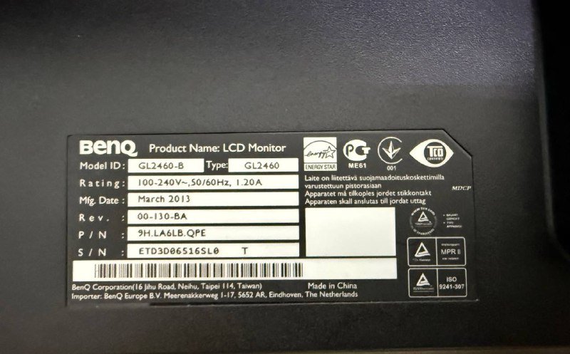 Монитор Benq 24 дюйма 3