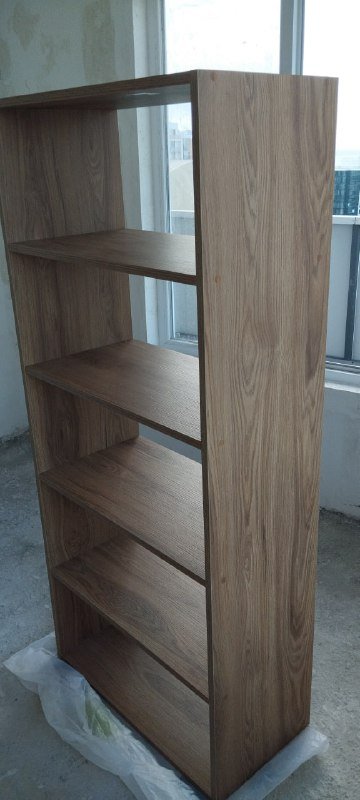 Новые белые и деревянные стеллажи 6