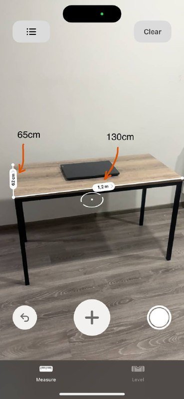 Стол 130x65 см 2