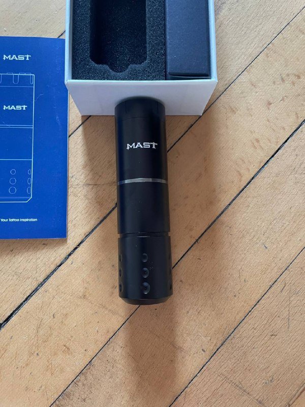 2 тату-машинки Mast, расходники для татуировок 4