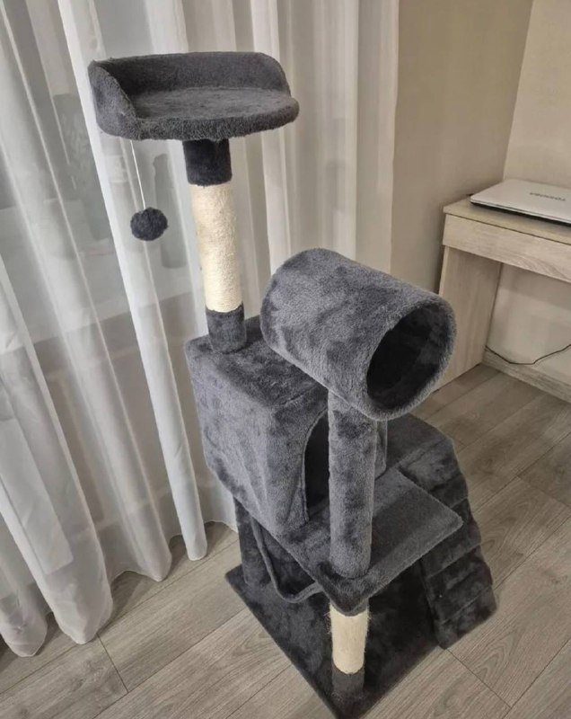 Когтеточка с местом для сна 2