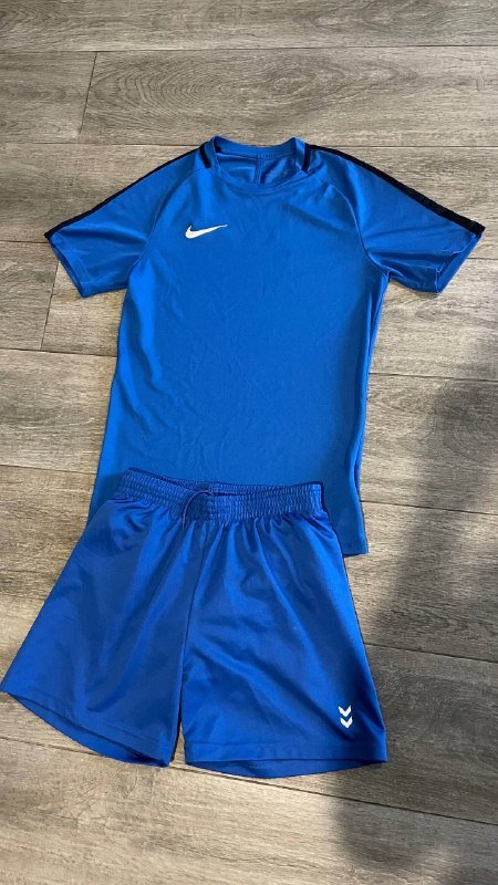 Костюм синий, шорты
