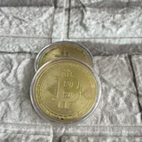Bitcoin коврик, металлические монеты Bitcoin 2