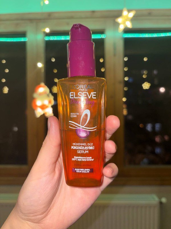 серьги из Koton, масло для волос 3